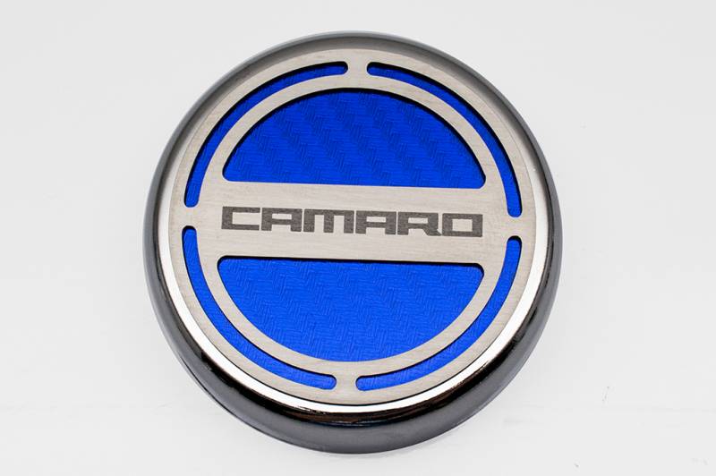 2010-2015 Camaro V6 and V8 | Cap Cover Set "Camaro" Series Automatic 5pc Carbon Fiber